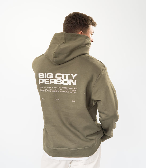 Big City | Green Hoodie