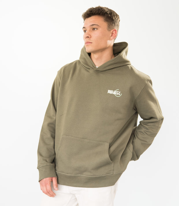 Big City | Green Hoodie