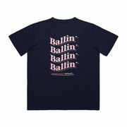 Ballin´ | Navy Tee