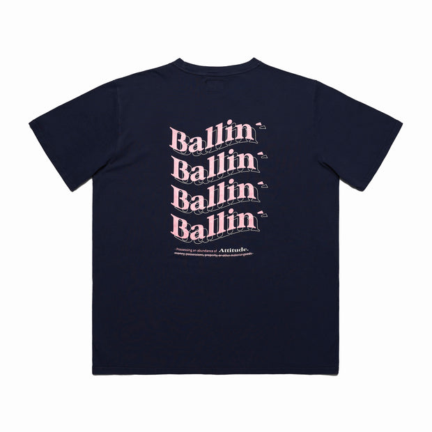 Ballin´ | Navy Tee