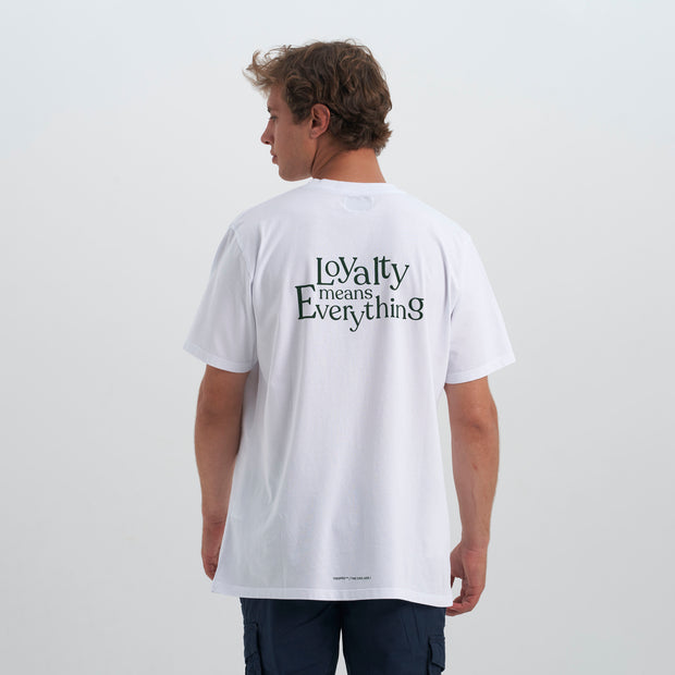 Loyalty | White Tee