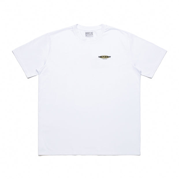 Midnight | White Tee