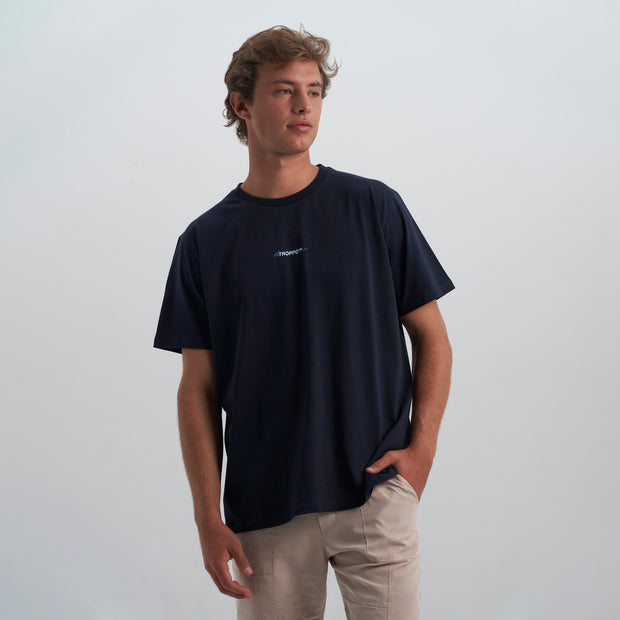 Stamp | Navy Tee