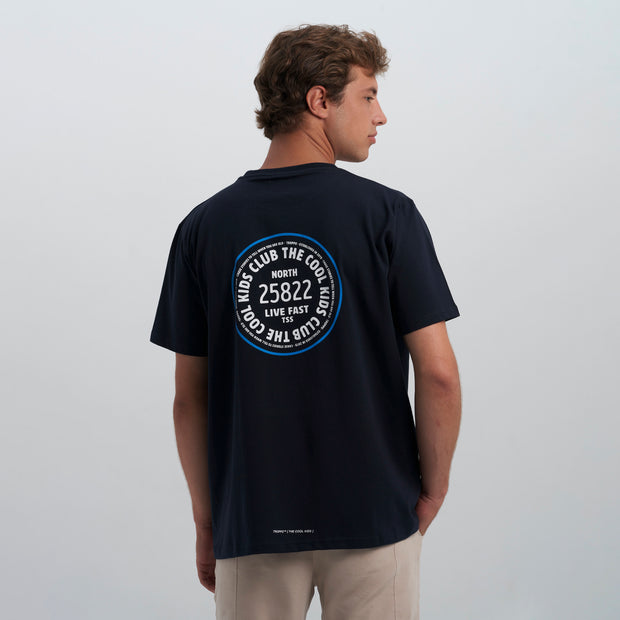Stamp | Navy Tee