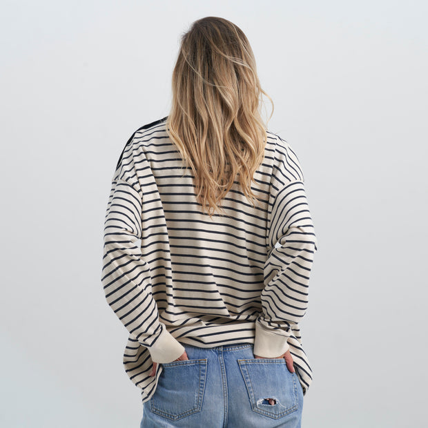 Sailor | Navy Crewneck