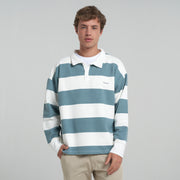 Stripes | Green Polo